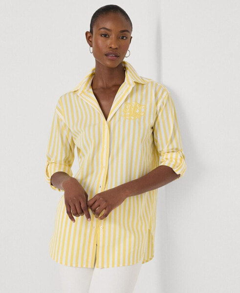 Women's Cotton Striped Shirt