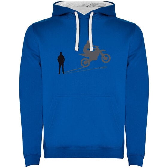 KRUSKIS Shadow Motocross Two-Colour hoodie