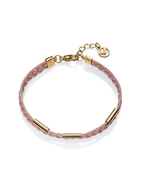 Stylish leather bracelet Chic 15075P01017