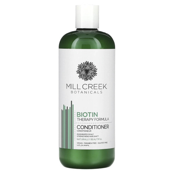 Mill Creek Botanicals, Кондиционер с биотином, лечебный эффект, 414 мл (14 жидк. унций)