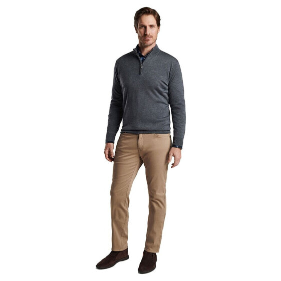 PETER MILLAR Autumn Crest Merino Half Zip Sweater