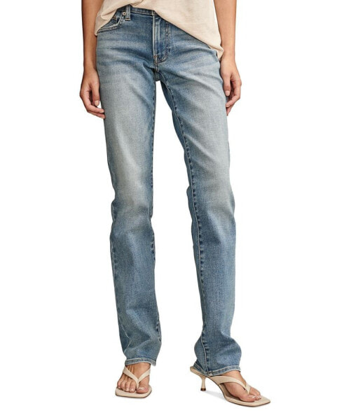 Women's Mid-Rise Sweet Straight-Leg Jeans