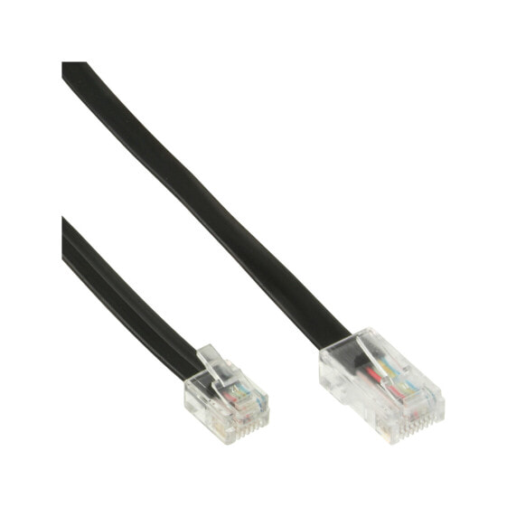 InLine Modular Cable RJ45 8P4C / RJ11 6P4C male/male 6m
