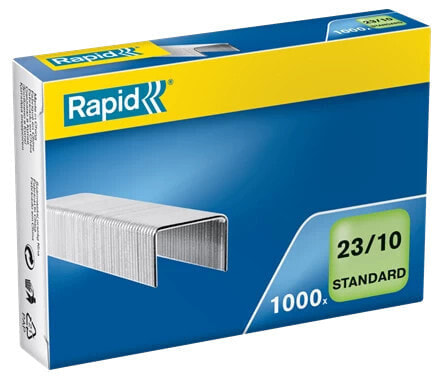 Esselte Leitz 23/10 - Staples pack - 23/10 - 1 cm - 1000 staples - 40 pages - Silver