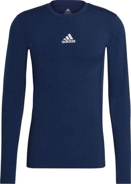 Термобелье мужское Adidas Компрессионная майка с длинным рукавом TECHFIT LS TOP GU7338 гранатовый S