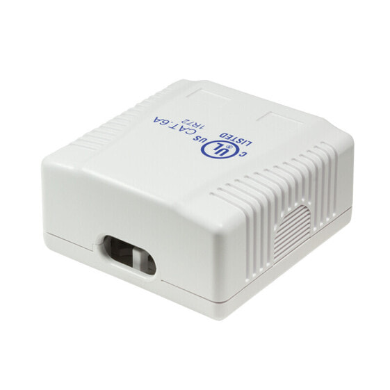 LogiLink NP0074 - 2 x RJ-45 - White - 59 mm - 61 mm - 29.5 mm - 65 mm