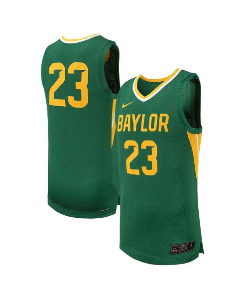 Men's #23 Green Baylor Bears Replica Basketball Jersey