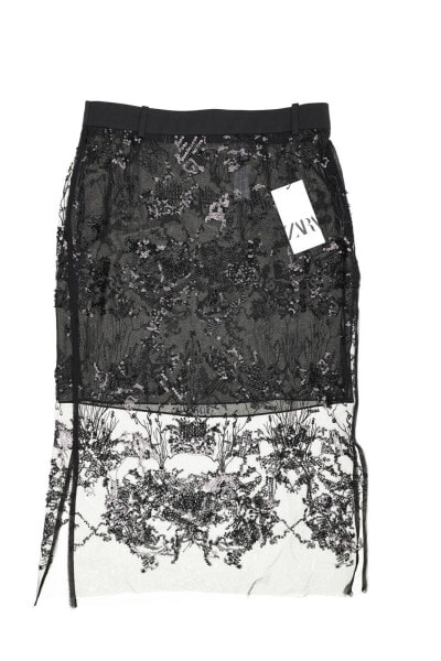 Zara 289473 Women's EMBROIDERED TULLE SKIRT LIMITED EDITION Size S