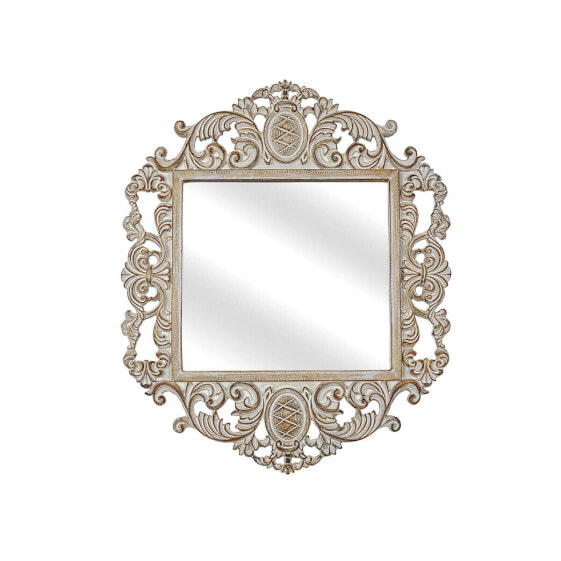 Wall mirror Romimex Natural Resin 37 x 31 x 2 cm