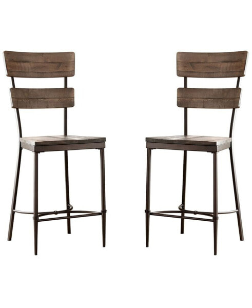 Jennings Non-Swivel Counter Stool, Set Of 2