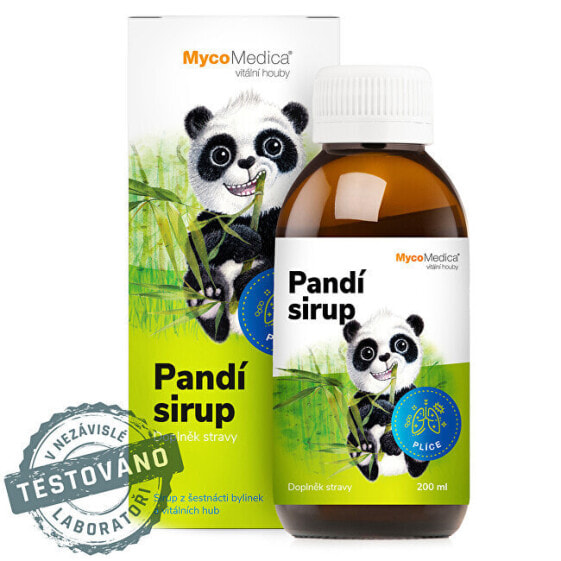 Витаминный сироп Panda 200 мл + Бесплатные татуировки MycoMedica