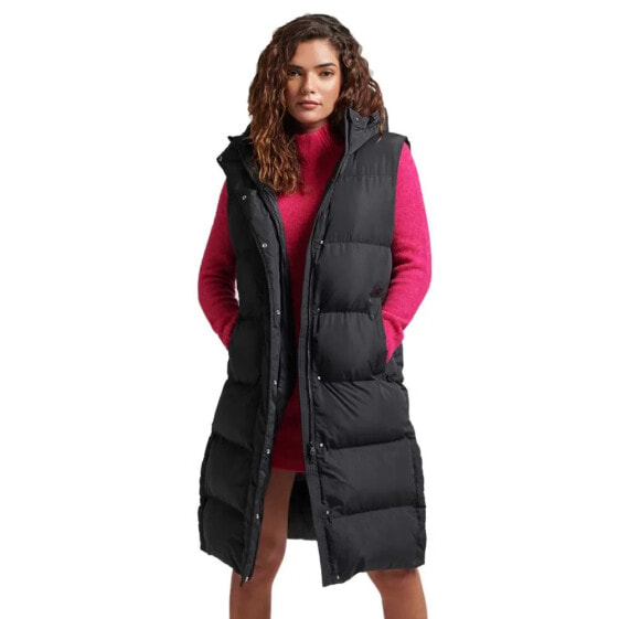 SUPERDRY Studios Longline Duvet Gilet Vest