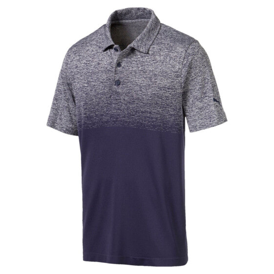 [595106-03] Mens Puma EVOKNIT OMBRE POLO