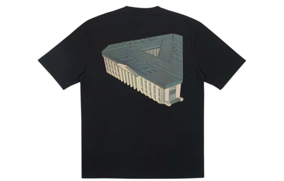 PALACE Palazzo T-Shirt Black 创意印花短袖T恤 男女同款 黑色 送礼推荐 / Футболка PALACE Palazzo T-Shirt Black T P18ss001