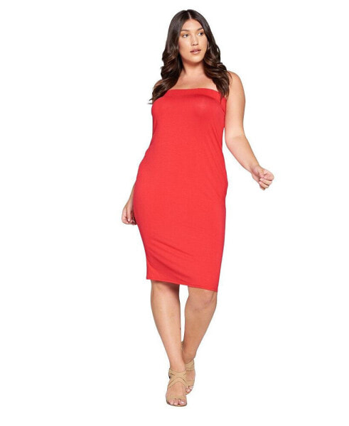 Plus Size Willow Tube Dress