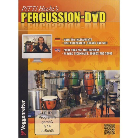 Ударный инструмент Voggenreiter Pitti Hecht's DVD по ударным - Percussion-диск