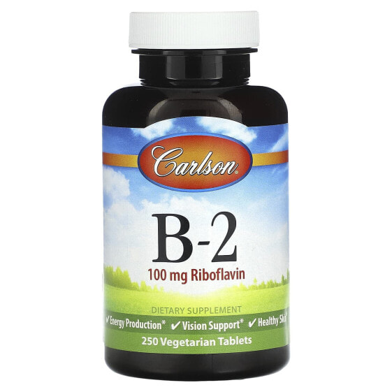 B-2, 100 mg, 250 Vegetarian Tablets