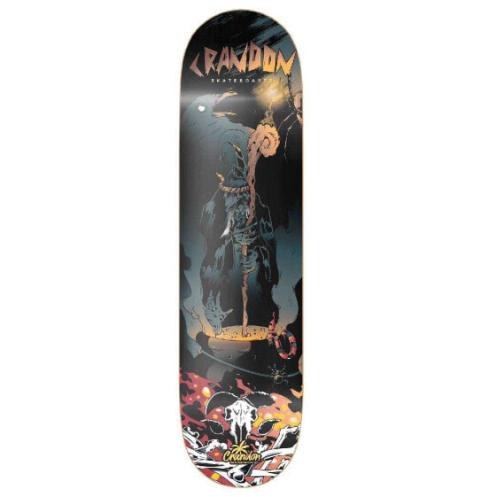 Скейтборд CRANDON Witch Deck + Grip Tape 7.75 из канадского кленового 7-слойного массива
