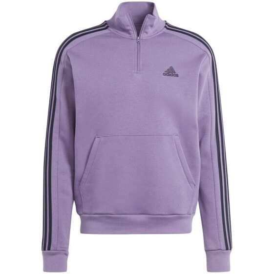 Толстовка Adidas Essentials Fleece 3-Stripes 1/4-Zip M Sweatshirt