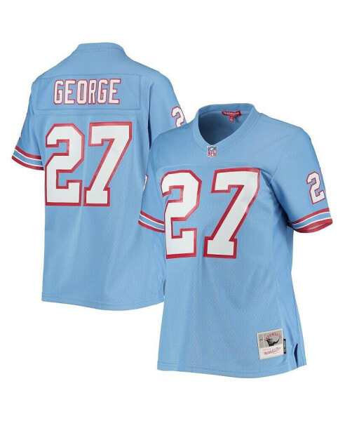 Women's Eddie George Light Blue Houston Oilers Legacy Replica Player Jersey