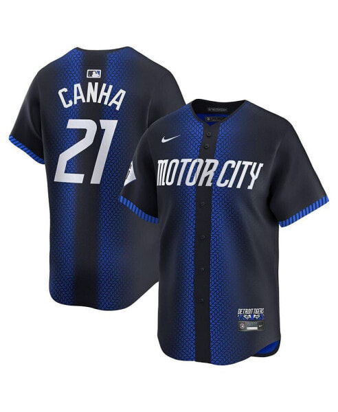 Men's Mark Canha Navy Detroit Tigers 2024 City Connect Limited Jersey