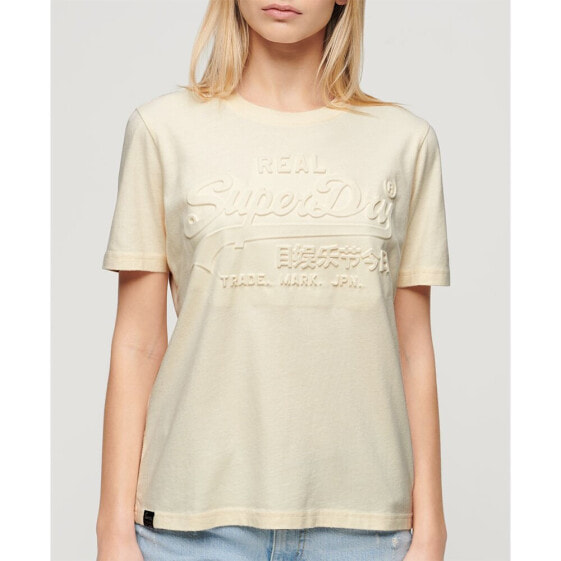 SUPERDRY Embossed Vl Relaxed short sleeve T-shirt