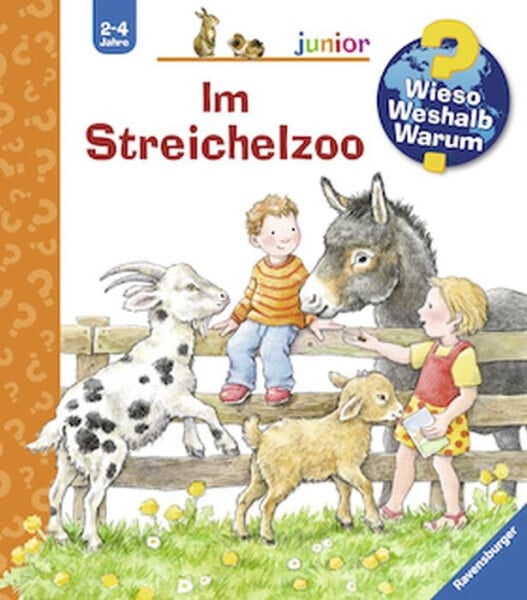 Детская книга Ravensburger В зоопарке: Погладь и накорми