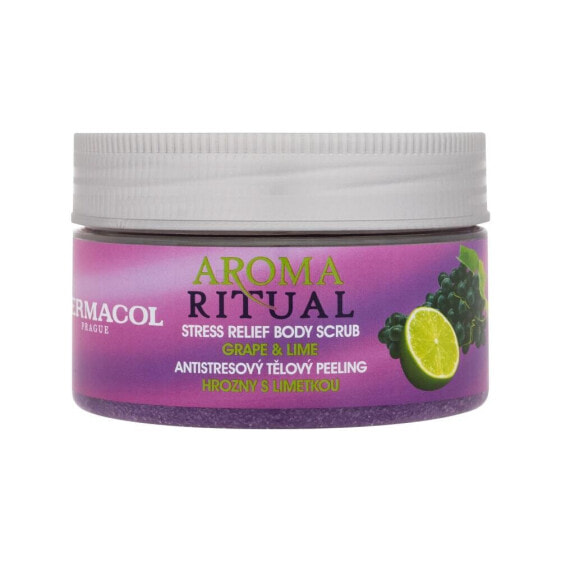 Dermacol Aroma Ritual Grape & Lime 200 g körperpeeling für Frauen