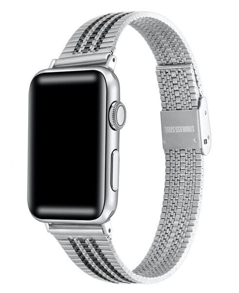 Unisex Eliza Stainless Steel Bicolor Band for Apple Watch Size- 42mm, 44mm, 45mm, 49mm