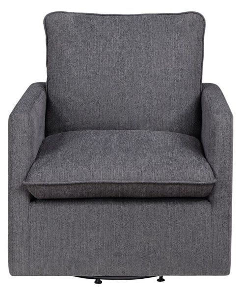 Lilia 34.5" Cushion Back Swivel Chair