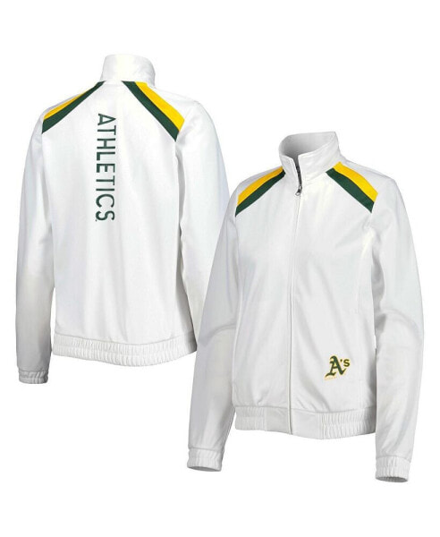 WEAR by Erin Andrews Women's Charcoal Oakland Athletics Packable