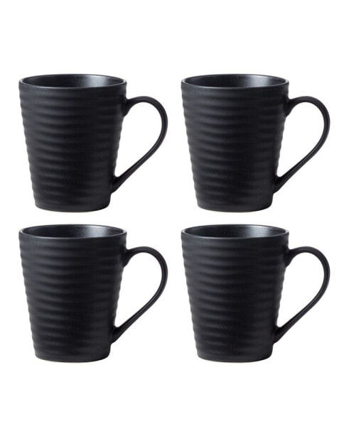 Ridge Mugs, Set of 4