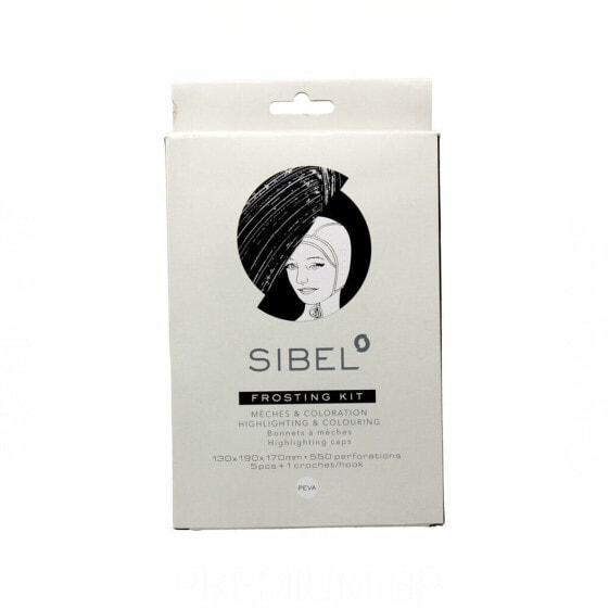 Шапочка для подсветки прядей волос Sinelco Sibel Frosting Kit (5 штук)