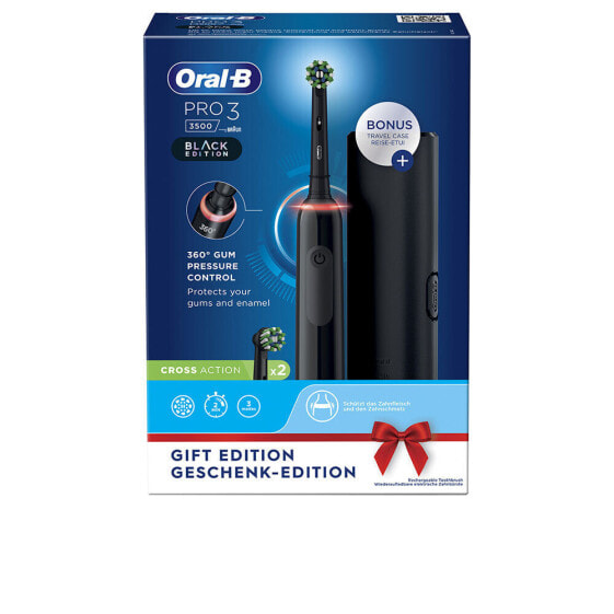 Электрическая зубная щетка Oral B PRO 3500 NEGRO