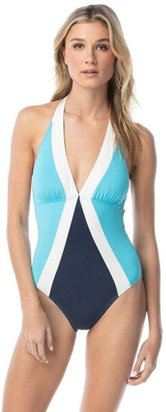 Vince Camuto Women's 189695 Halter One Piece Swimsuit Size 6
