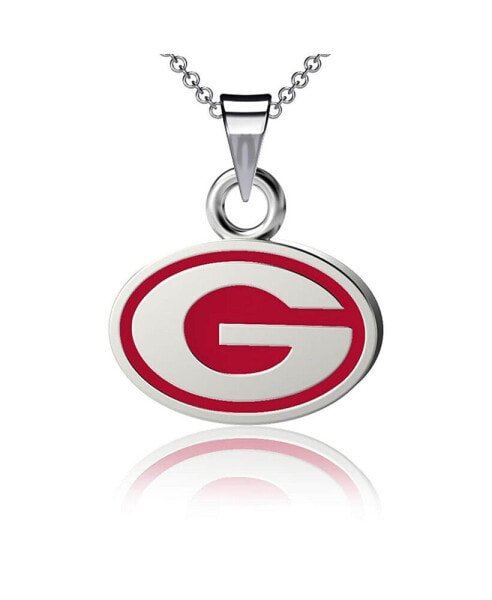 Women's Georgia Bulldogs Enamel Small Pendant Necklace