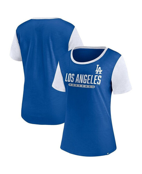 Women's Royal Los Angeles Dodgers Mound T-shirt
