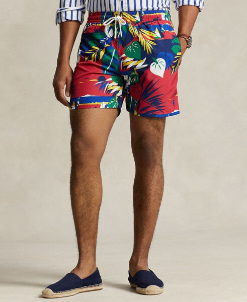 Men's 5.75-Inch Hoffman Print Swim Trunks