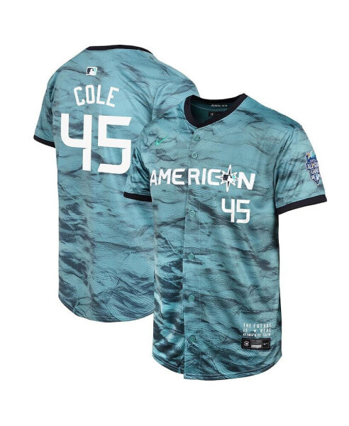 Футболка для малышей Nike Big Boys Gerrit Cole синяя 2023 MLB All-Star Game Limited Player Jersey
