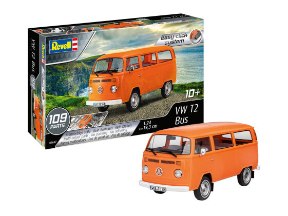 Revell VW T2 Bus - Bus model - Assembly kit - 1:24 - VW T2 Bus - Boy - 109 pc(s)