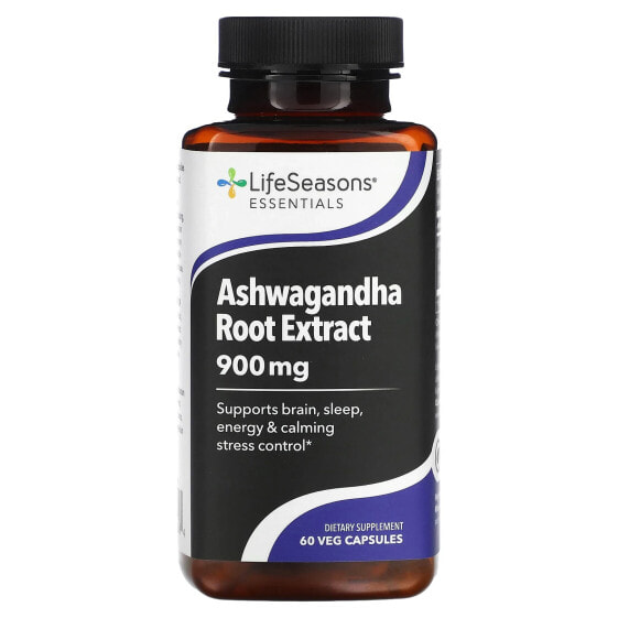 Ashwagandha Root Extract, 900 mg, 60 Veg Capsules (450 mg per Capsule)