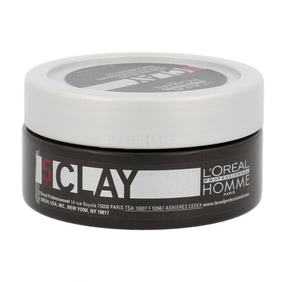 L'Oréal Professionnel Homme Clay 50 ml für haardefinition für Herren