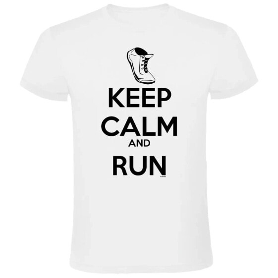 KRUSKIS Keep Calm And Run short sleeve T-shirt