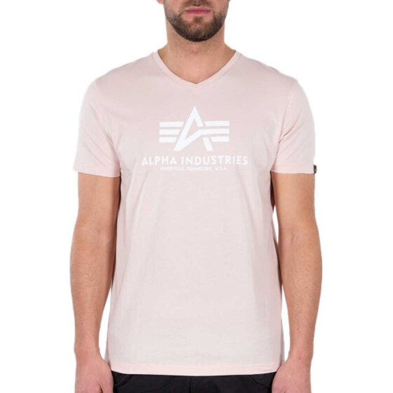 ALPHA INDUSTRIES Basic V-Neck T-Shirt