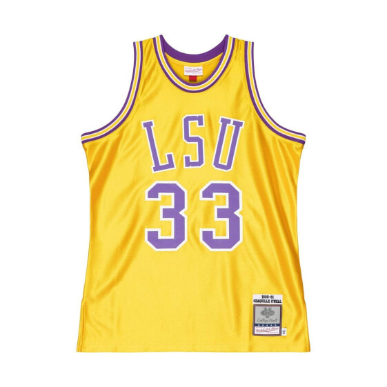 MITCHELL & NESS NCAA HOME JERSEY LSU TIGERS 1990 SHAQUILLE O'NEAL