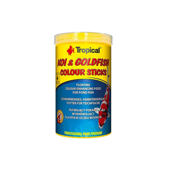 TROPICAL Koi&Goldfish Color Stick 1L 90gr fish food