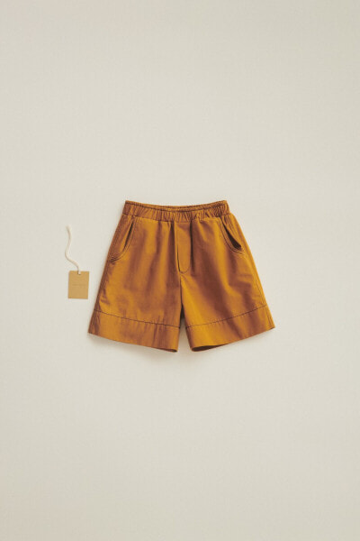 Timelesz - long poplin bermuda shorts
