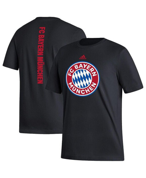 Men's Black Bayern Munich Vertical Back T-shirt