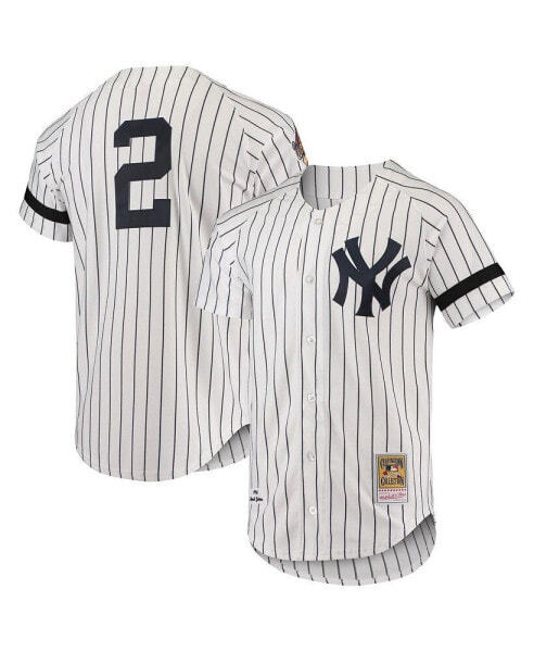 Men's White New York Yankees Cooperstown Collection 1996 Authentic Home Jersey