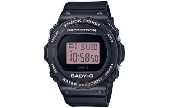 Часы и аксессуары CASIO Baby-G BGD-570-1B, розовый циферблат